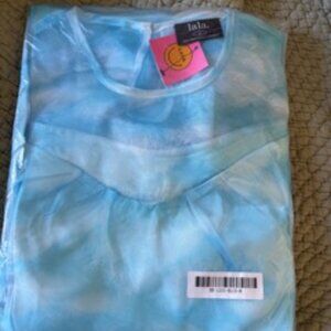 LaLA Dress Star Energy Organza Puff Sleeve Dress ~ Cloud (MEDIUM)